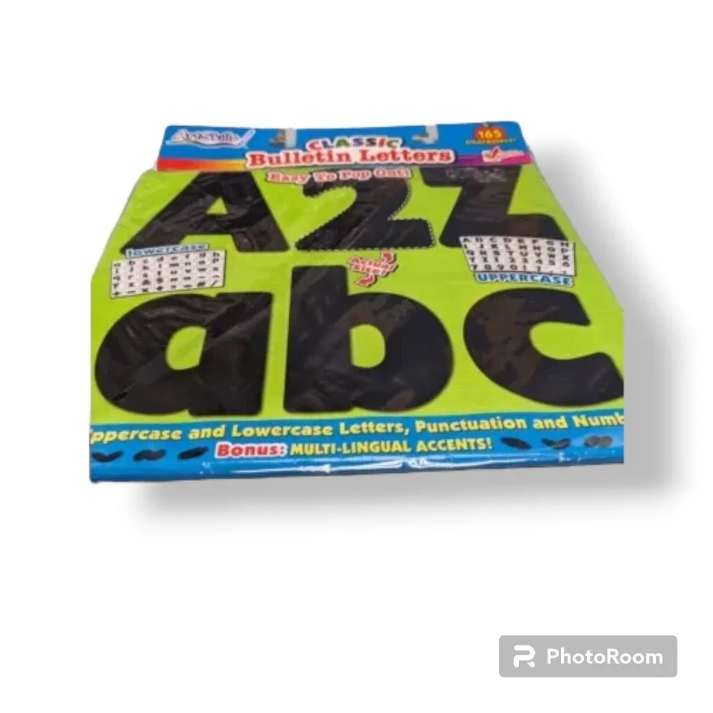 Bulletin Board Letters NEW PACKAGE 165 Characters Numbers‎ Letters ARTSKILLS